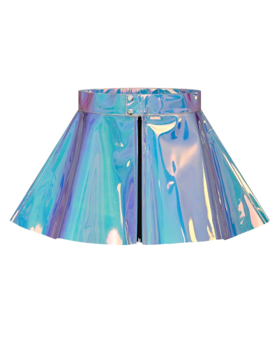 Aderlass Mini Skirt Holo Silver-Pink