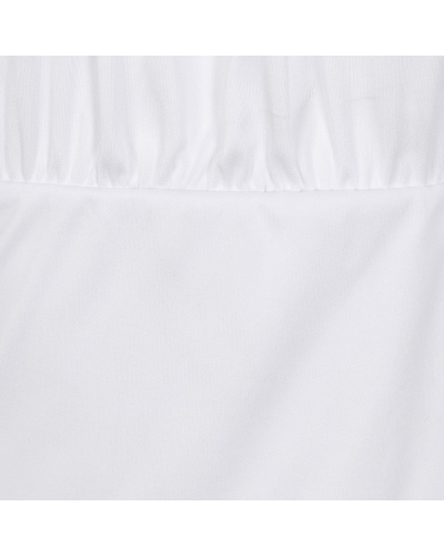 Aderlass Bat Sleeve Crop Top White