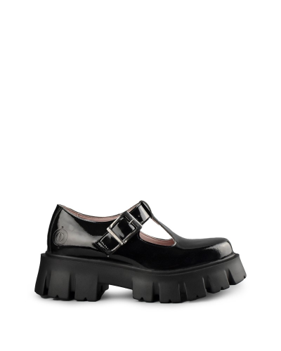 Altercore Jane Vegan Black Patent,  Patent