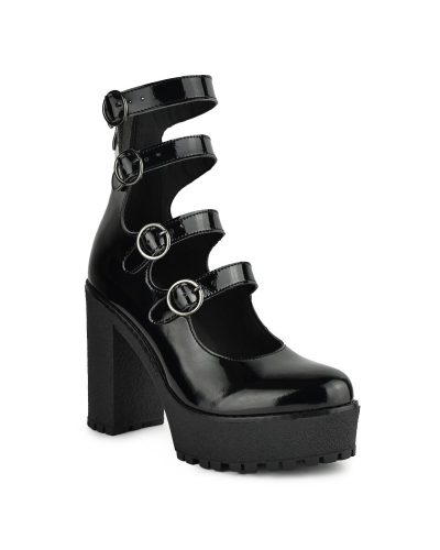 Altercore Rossie Vegan Black Patent,  Patent