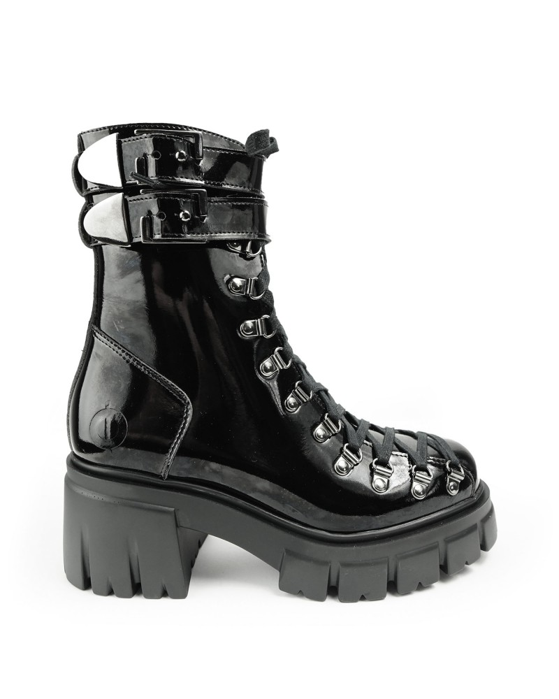 Altercore Chloe II Vegan Black Patent,  Patent