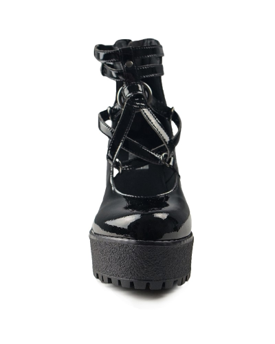 Altercore Topaz Vegan Black Patent,  Patent