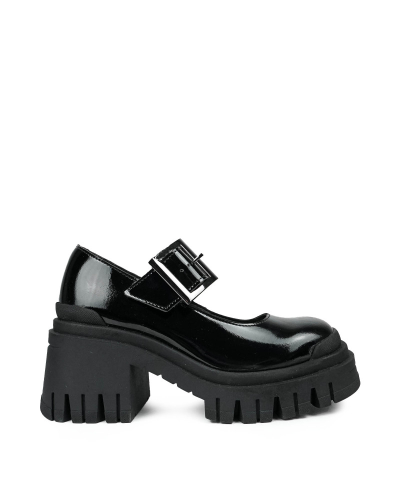 ALTERCORE GALIA VEGAN BLACK PATENT,  Patent
