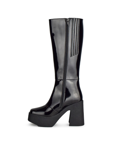 Altercore Clarissa Vegan Black Patent,  Patent