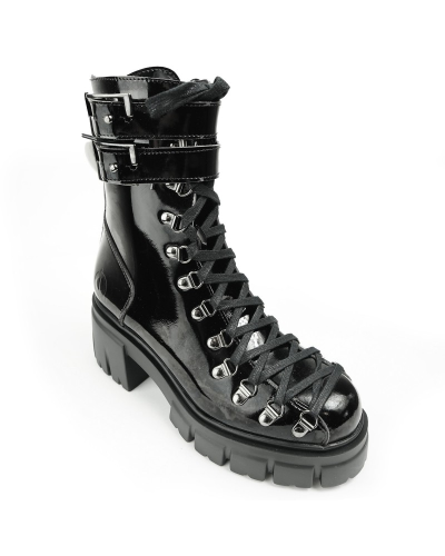 Altercore Chloe II Vegan Black Patent,  Patent