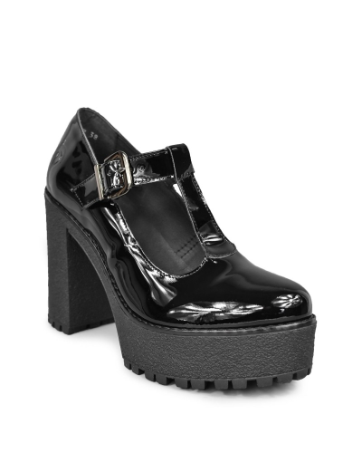 Altercore Lizzy Vegan Black Patent,  Patent