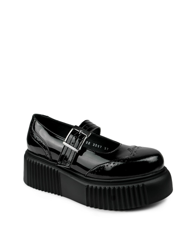 Altercore Anabelle Vegan Black Patent,  Patent