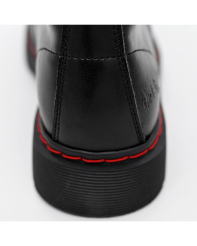 Aderlass 10-Eye Boots Leather black