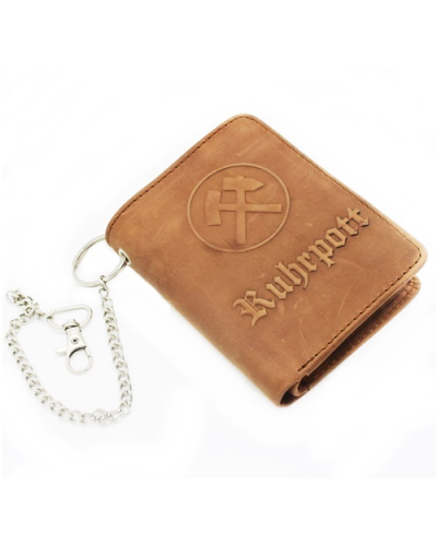 Mode Wichtig Wallet Leather RUHRPOTT brown