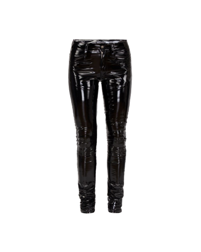 Lovesect Skinny Pants Shiny PVC black
