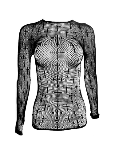 Aderlass Cross Top Longsleeve XS-3XL black