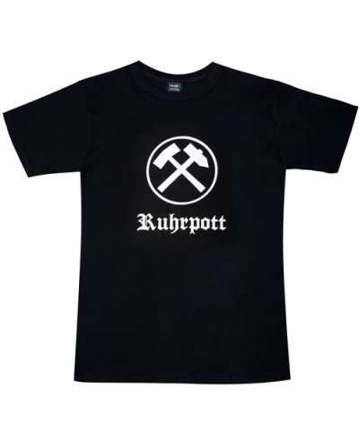 Mode Wichtig T-Shirt RUHRPOTT Logo black