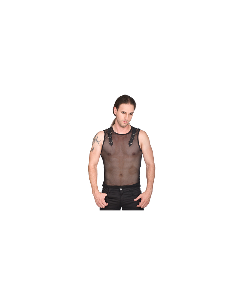 Aderlass Tank Vest Net black