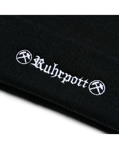 Mode Wichtig Beanie RUHRPOTT black