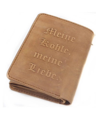 Mode Wichtig Wallet Leather RUHRPOTT brown