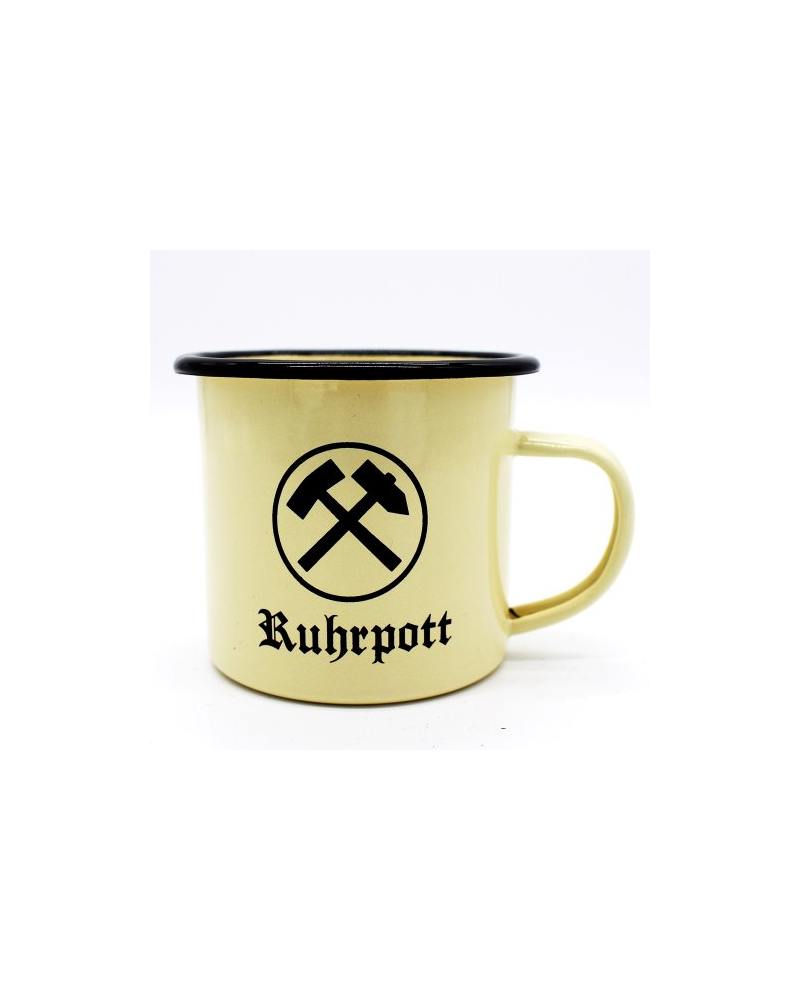 Vintage Tasse RUHRPOTT 350ml Creme White