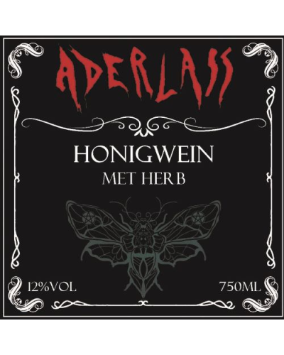 Aderlass Met Honigwein Herb 12% vol 750ml