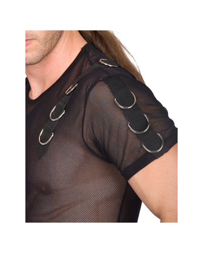 Aderlass Battle Shirt Net black