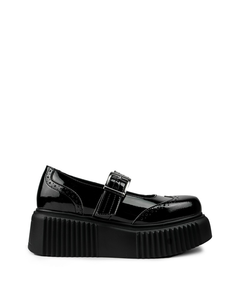 Altercore Anabelle Vegan Black Patent,  Patent
