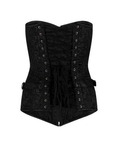 Aderlass Steampunk Corset Brocade black