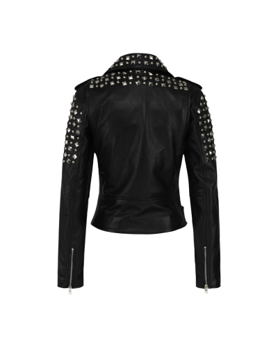 Aderlass Ladys Rockstar Jacket Nappa Leather black