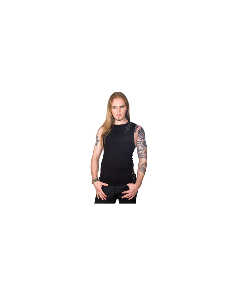 Aderlass Tank Vest Jersey black