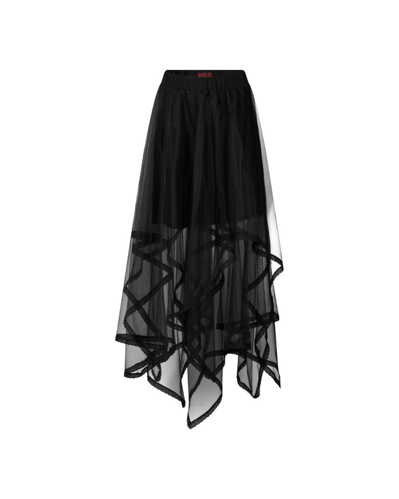 Aderlass Witch Skirt Lace black