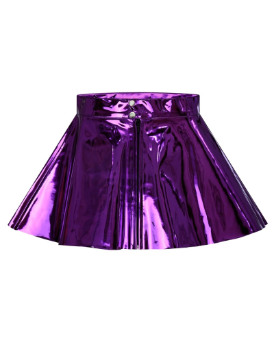 Aderlass Mini Skirt Holo Purple