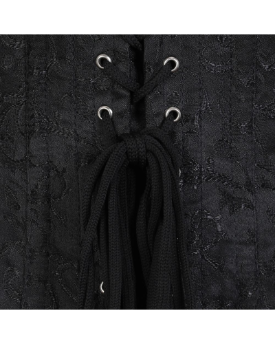 Aderlass Underbust Corset Brocade black