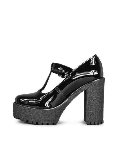 Altercore Lizzy Vegan Black Patent,  Patent