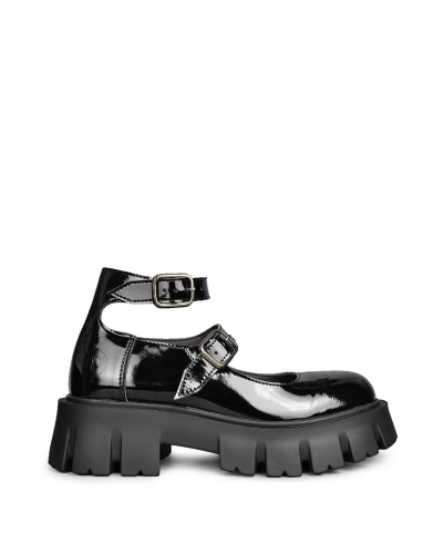 Altercore Constance Vegan Black Patent,  Patent