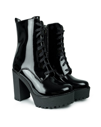 Altercore Ivy Vegan Black Patent,  Patent