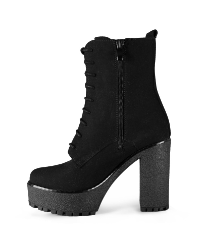 ALTERCORE IVY VEGAN BLACK SUEDE,  SUEDE