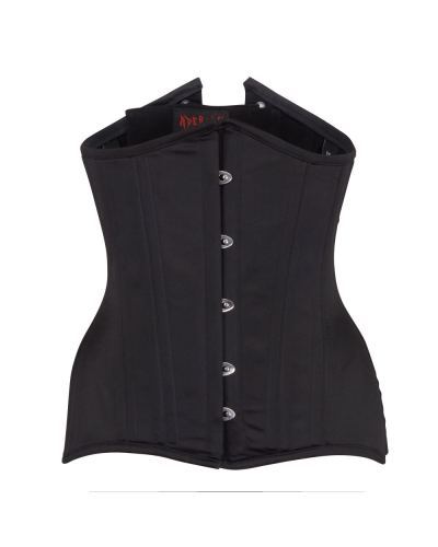 Aderlass Underbust Corset Satin black