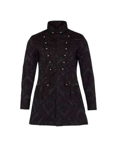 Aderlass Admiral Coat Brocade black