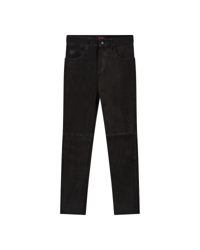 Aderlass Pants Nubuk Leather black