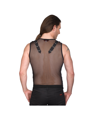 Aderlass Tank Vest Net black