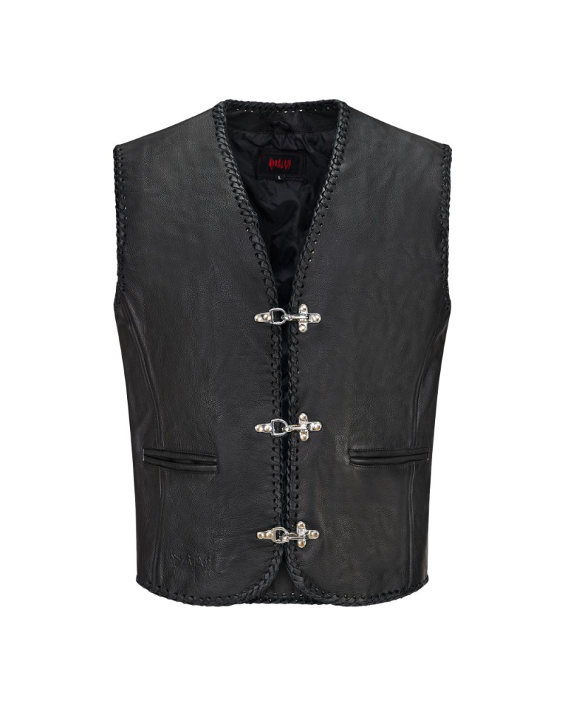 Aderlass Cruiser Vest Leather black