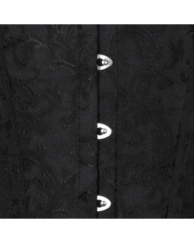 Aderlass Underbust Corset Brocade black
