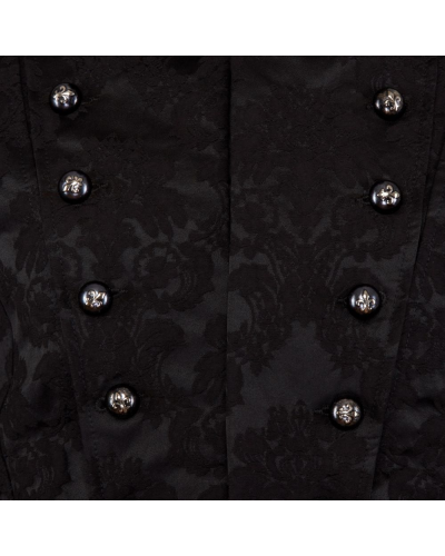 Aderlass Admiral Coat Brocade black