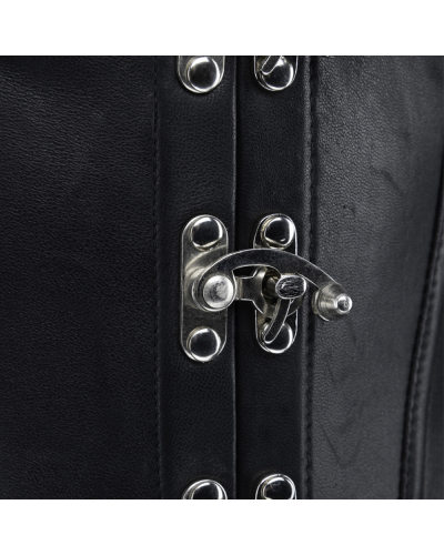 Aderlass Steampunk Underbust Corset Leather black