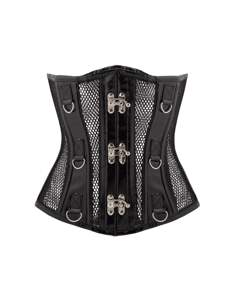 Aderlass Underbust Corset Net black