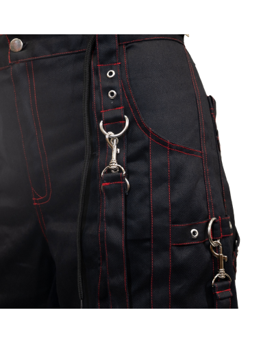 Aderlass Rave Pants black red