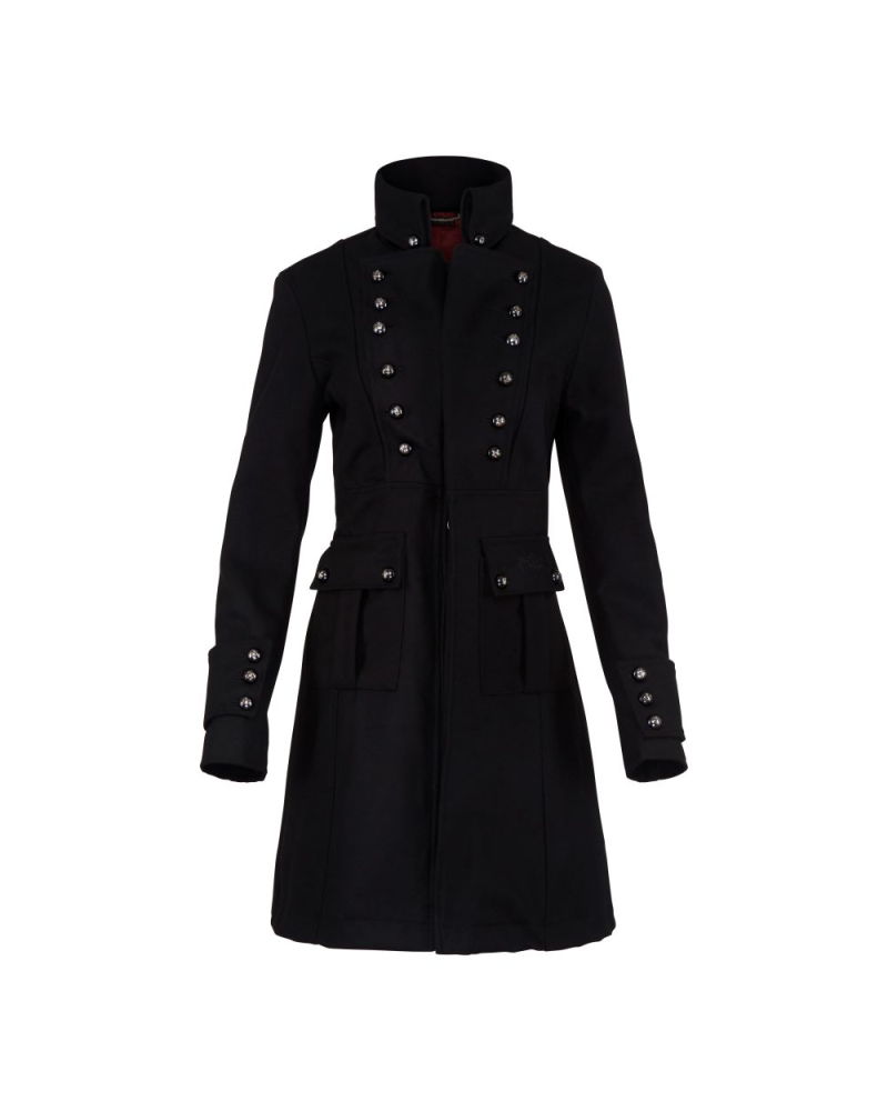 Aderlass Ladys Pirate Coat Wool black