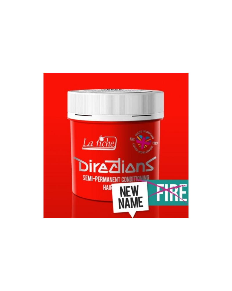 Directions Hair Colour Neon Red 100ml