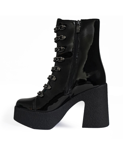 ALTERCORE ADELE VEGAN BLACK PATENT,  Patent