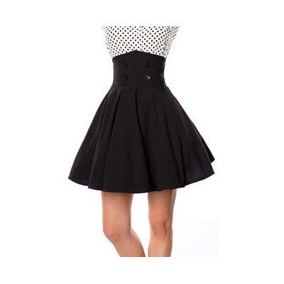 BELSIRA kurzer Swing-Rock black