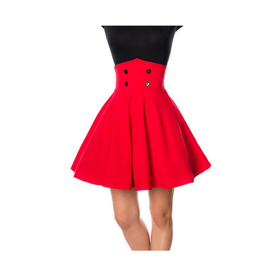 BELSIRA kurzer Swing-Rock red