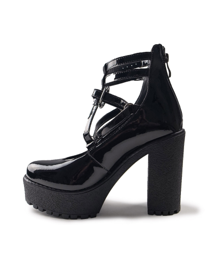 Altercore Topaz Vegan Black Patent Patent