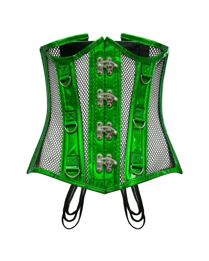 Aderlass Underbust Corset Holo green